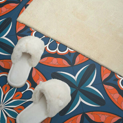 Panneau décoratif Motif mandala avec motif de feuille