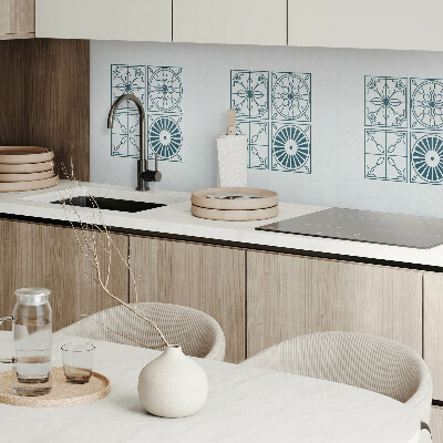 Revêtement mural pvc Géométrie en version carrelée