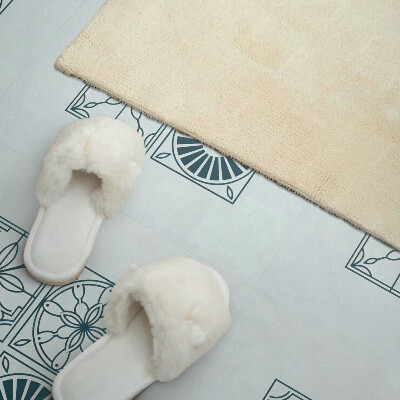 Revêtement mural pvc Géométrie en version carrelée