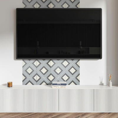 Revêtement mural pvc Géométrie dans des tons pastel