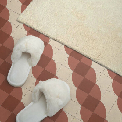 Panneau mural Motif géométrique ondulé élégant