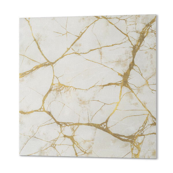 Panneau décoratif Motif veiné dans un style marbré élégant