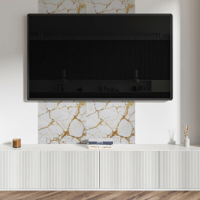 Panneau mural Motif de marbre élégant avec des veines subtiles