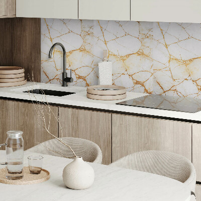 Panneau décoratif La beauté du marbre dans un style élégant