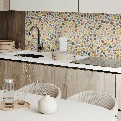 Panneau mural Motif de mosaïque en pierre