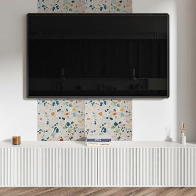 Revêtement mural pvc Mosaïque de pierre à motifs