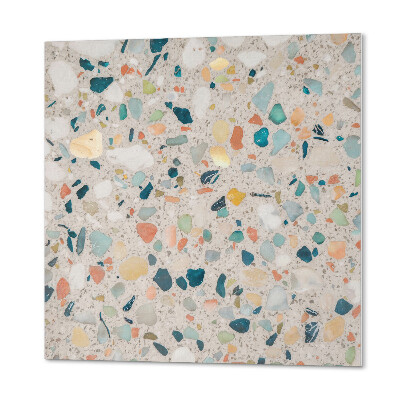 Panneau décoratif Un motif avec une riche composition de pierres