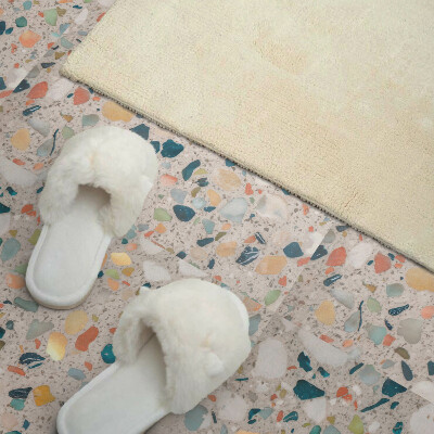 Panneau décoratif Un motif avec une riche composition de pierres