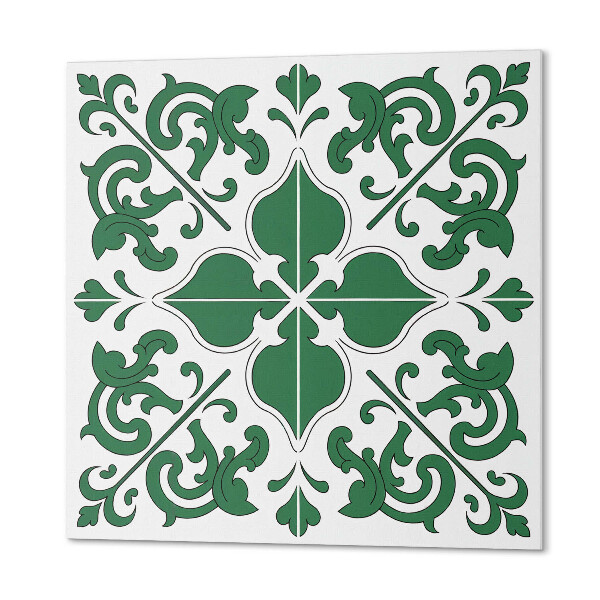 Panneau décoratif Accents végétaux décoratifs avec ornements