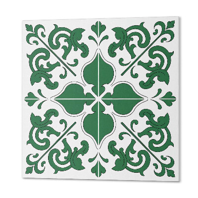 Panneau décoratif Accents végétaux décoratifs avec ornements