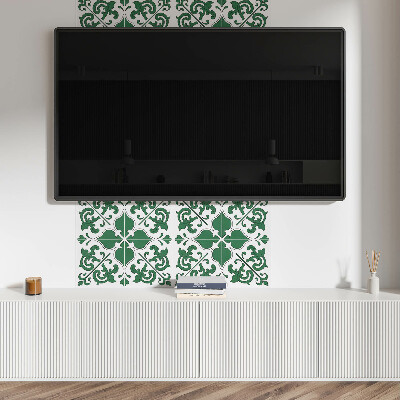 Panneau décoratif Accents végétaux décoratifs avec ornements