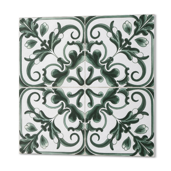 Revêtement mural pvc Motifs floraux dans un arrangement carré