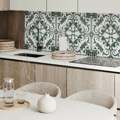 Revêtement mural pvc Motifs floraux dans un arrangement carré