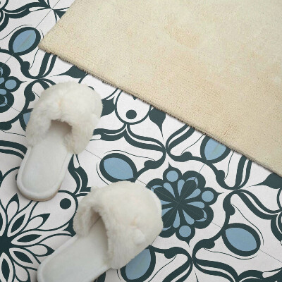 Revêtement mural pvc Mandala avec un motif floral