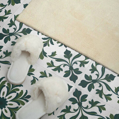 Panneau mural Motif végétal décoratif avec ornements