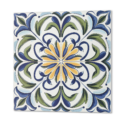 Revêtement mural pvc Motif floral avec des éléments végétaux