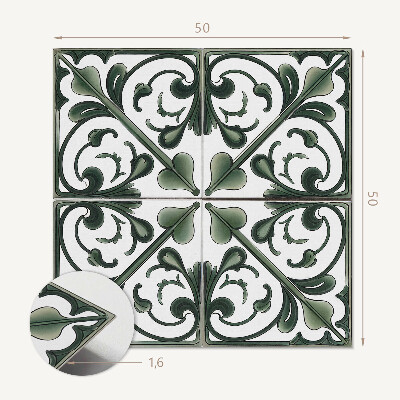 Revêtement mural pvc Motif élégant avec des détails floraux