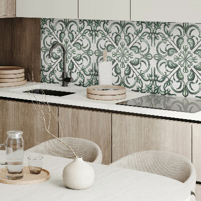 Revêtement mural pvc Harmonie végétale dans un design symétrique