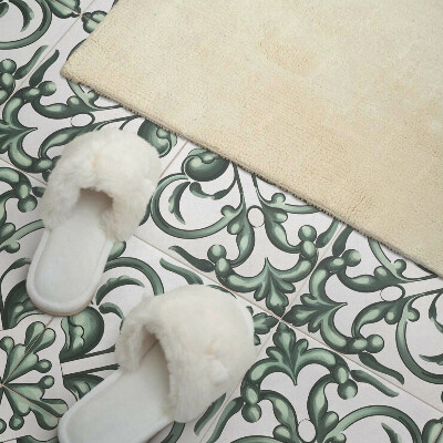 Revêtement mural pvc Harmonie végétale dans un design symétrique