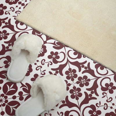 Panneau décoratif Ornements avec des fleurs dans une combinaison harmonieuse