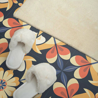 Panneau décoratif Motif mandala avec un motif floral