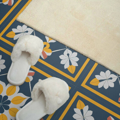 Panneau mural Des fleurs en parfaite symétrie