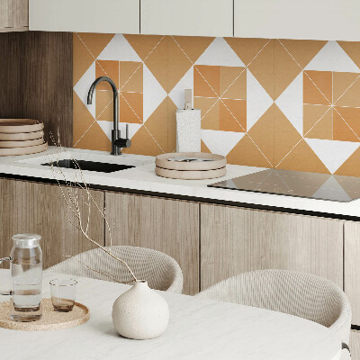 Revêtement mural pvc Motif géométrique de différentes couleurs