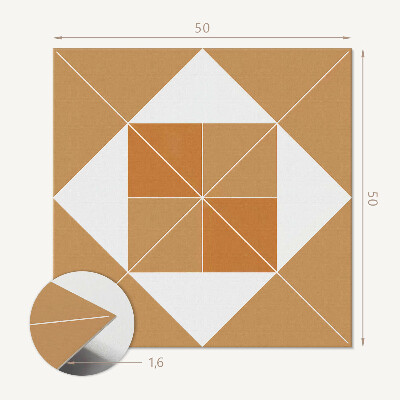 Revêtement mural pvc Motif géométrique de différentes couleurs