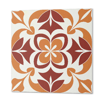 Revêtement mural pvc Motif floral avec feuilles et fleurs