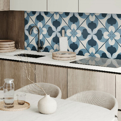 Revêtement mural pvc Un motif moderne de formes abstraites