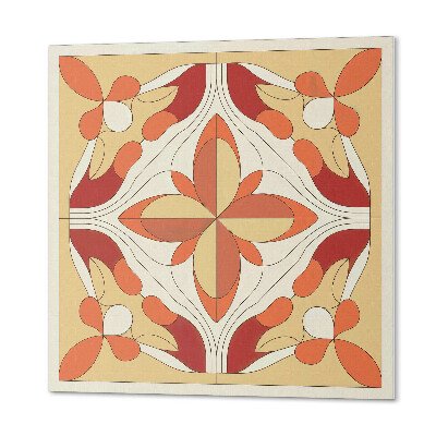 Panneau mural Motif floral artistique de style abstrait