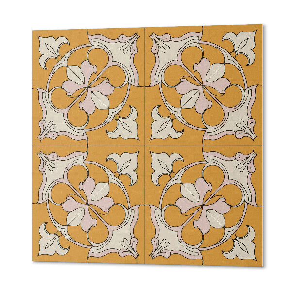 Revêtement mural pvc Fleurs de style mosaïque