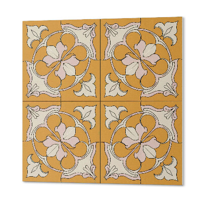 Revêtement mural pvc Fleurs de style mosaïque