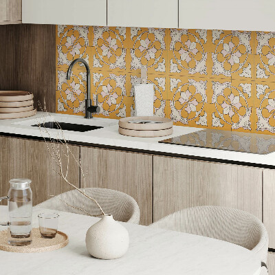 Revêtement mural pvc Fleurs de style mosaïque