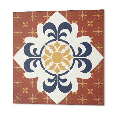 Panneau mural Design floral aux formes organiques