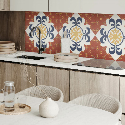 Panneau mural Design floral aux formes organiques