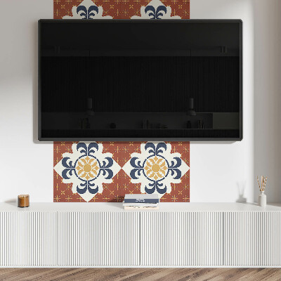 Panneau mural Design floral aux formes organiques