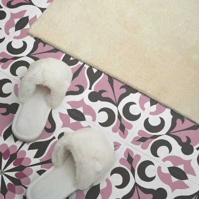 Revêtement mural pvc Harmonie de plantes dans un motif symétrique