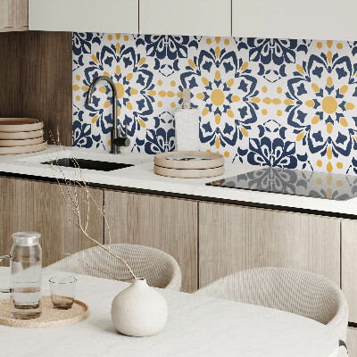 Revêtement mural pvc Inspirations florales dans la conception de mandalas