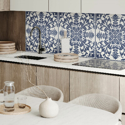 Panneau mural Fleurs accompagnées de feuilles