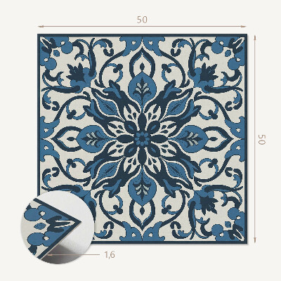 Panneau décoratif Motif floral avec des feuilles