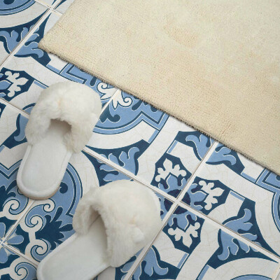 Panneau décoratif Carreaux élégants avec des ornements complexes