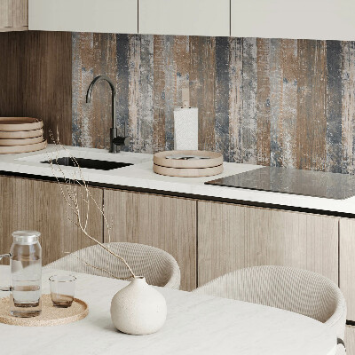 Panneau mural Des planches à l'esthétique organique