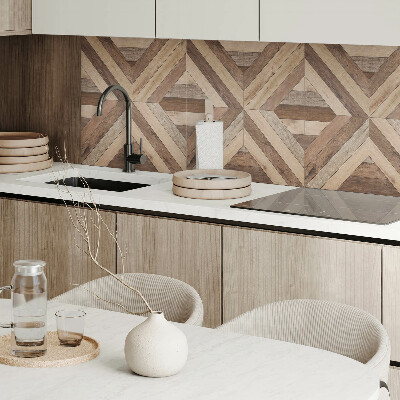 Panneau décoratif Panneaux stylisés à motif bois