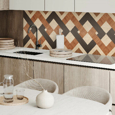 Panneau mural Motif géométrique en bois