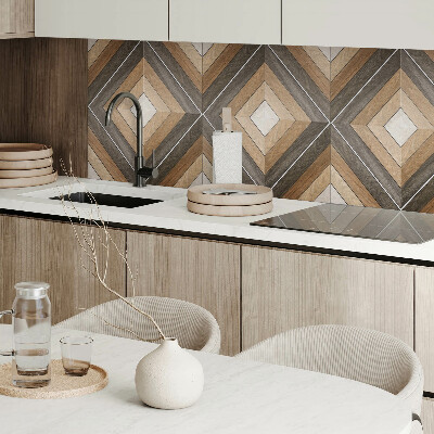 Panneau décoratif Des losanges élégants en forme géométrique