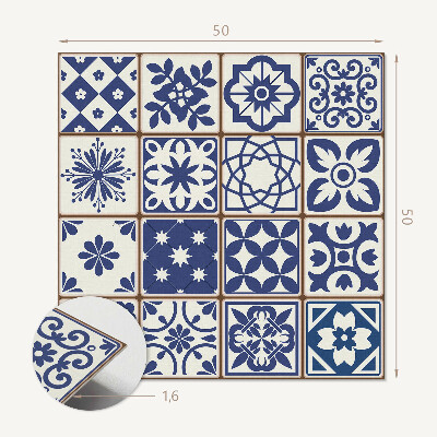 Panneau mural Carreaux à motifs élégants