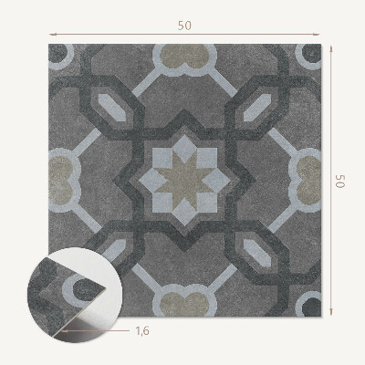 Panneau décoratif Motif carrelé de style géométrique