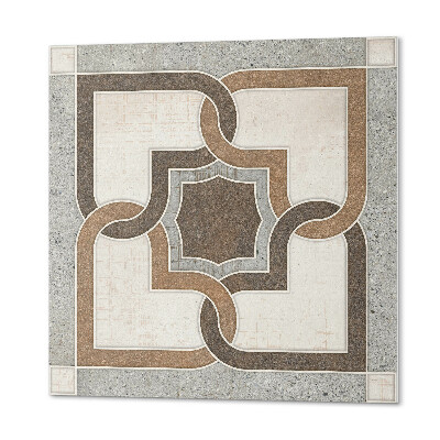 Revêtement mural pvc Motif de carreaux dans un design géométrique moderne