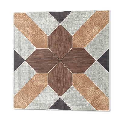 Panneau mural Des formes élégantes dans un motif géométrique